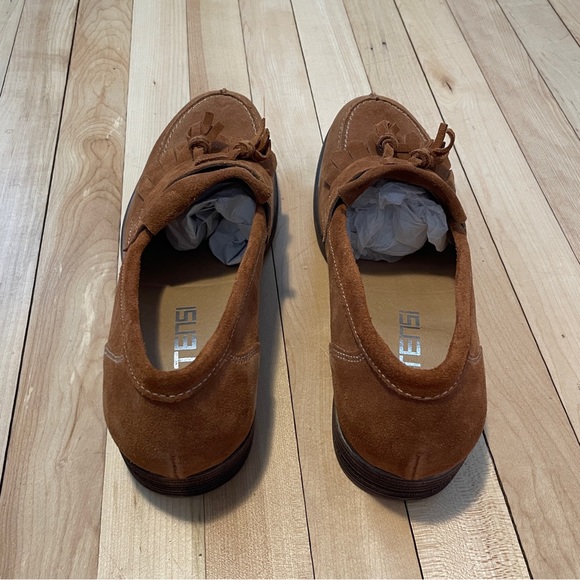 NWB Intensi Stylish Biscotti Suede Loafer Men’s Shoes - Made in Italy - Sz 42 - Picture 5 of 16